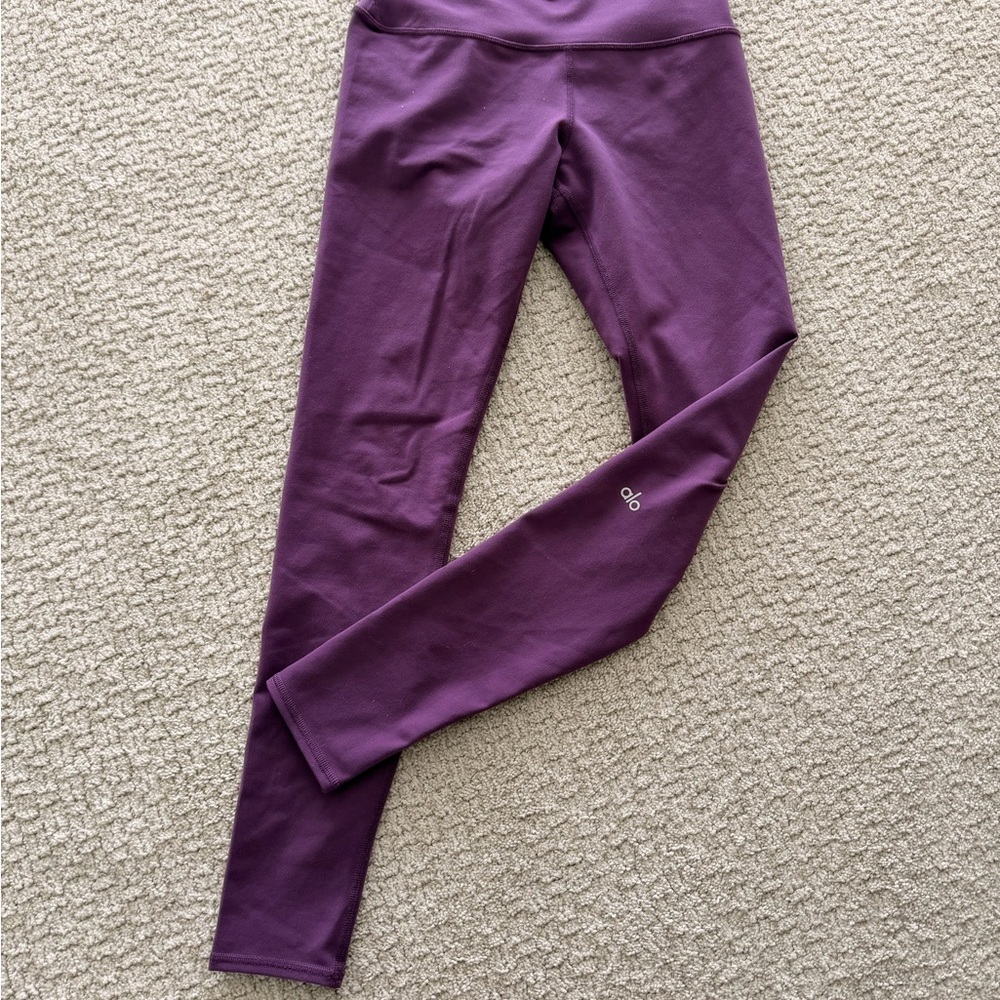 ALO Yoga Deep Purple Leggings